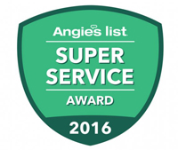 Angie's List Super Service badge